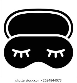 Eye Mask Icon Element For Design