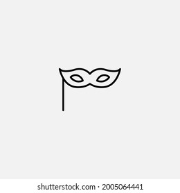 Eye mask icon sign vector,Symbol, logo illustration for web and mobile