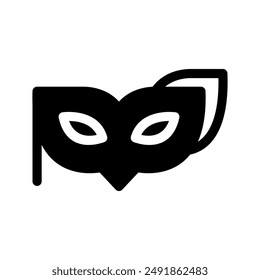 Eye Mask Icon Vector Symbol Design Illustration
