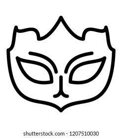 An eye mask often used in circus 
