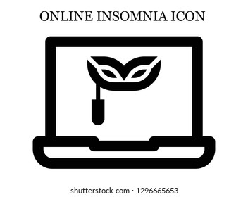 Eye mask search icon. Editable Eye mask search icon for web or mobile.