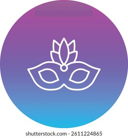Eye Mask vector icon. Can be used for printing, mobile and web applications.