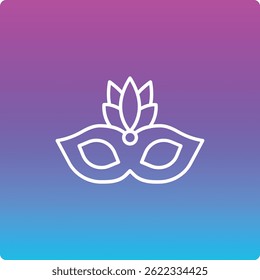 Eye Mask vector icon. Can be used for printing, mobile and web applications.
