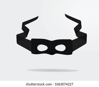 Eye mask. vector illustration
