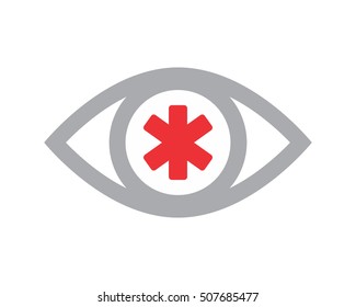 eye medical medical medicare pharmacy clinic image vector icon logo