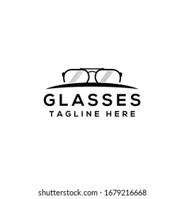 Eye optic Store Glasses Logo Template Vector