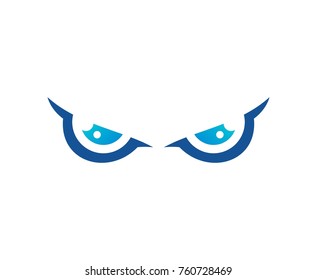 Eye owl logo