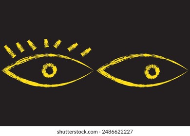 Eye password hidden view private vector icon. Hidden eye password look web icon design	