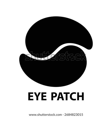eye patch icon beauty eye care icon vector
