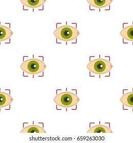 Eye pattern seamless for any design vector illustration