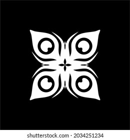Eye of the Peacock Feathers Deformation, can use for Logo Type, Motifs Pattern, or for Graphic Design Element. Vector Illustration