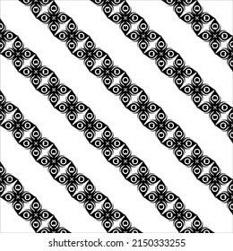 Eye of the Peacock Feathers Seamless Motifs Pattern. Decoration for Interior, Exterior, Carpet, Textile, Garment, Cloth, Silk, Tile, Plastic, Paper, Wrapping, Wallpaper, Background, Ect. Vector 