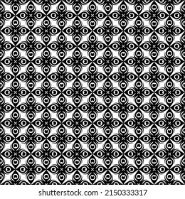 Eye of the Peacock Feathers Seamless Motifs Pattern. Decoration for Interior, Exterior, Carpet, Textile, Garment, Cloth, Silk, Tile, Plastic, Paper, Wrapping, Wallpaper, Background, Ect. Vector 