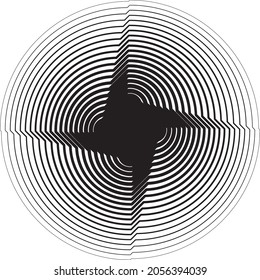 Eye perspective - Vector logo concept design
