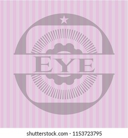 Eye pink emblem