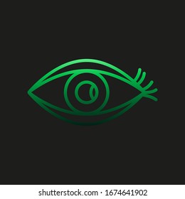 Eye, plastic surgery nolan icon. Simple thin line, outline vector of plastic surgery icons for ui and ux, website or mobile application