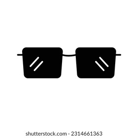 Eye protection Vector Icon easily modify

