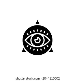 Eye of Providence icon in vector. Logotype
