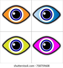 eye, eye pupil, eye mark