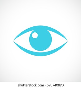 Eye pupil vector eps icon