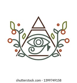 Eye of Ra vector art
