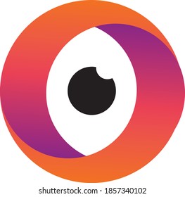 The eye sahara (vector illustration)