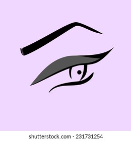 Eye salon logo icon