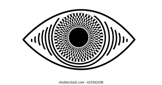 Eye scan icon.