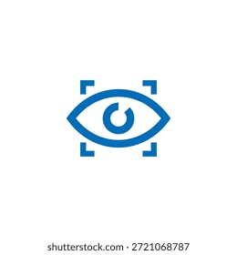Escáner ocular o logotipo verificado 