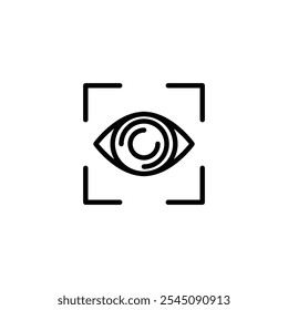 Vector de la retina ocular
