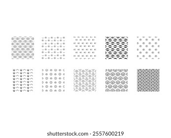 Eye Seamles Design Element Set 