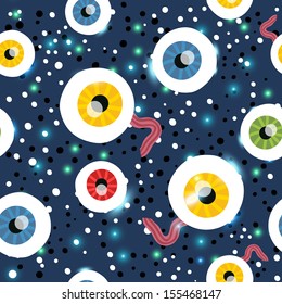 Eye seamless pattern