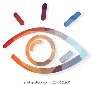Eye - Security Concept Icon as EPS 10 File