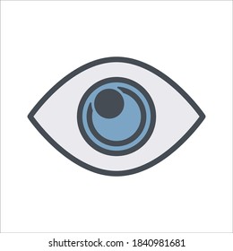 Ilustración de la plantilla del logotipo del vector de iconos planos