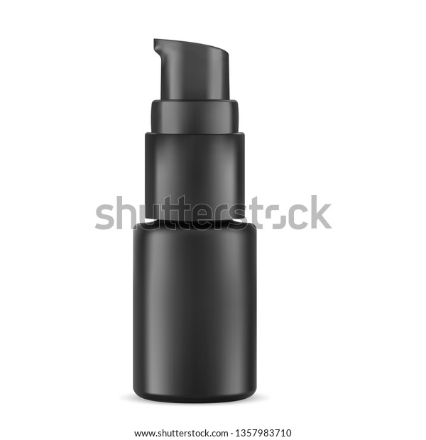 Download Eye Serum Cosmetic Bottle Highlight Pump Stock Vector Royalty Free 1357983710 PSD Mockup Templates