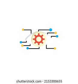 eye setting, illustration vector graphic of eye setting.