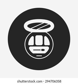 Eye shadow icon