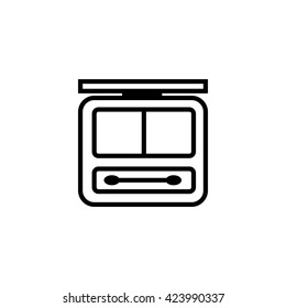 Eye shadow icon