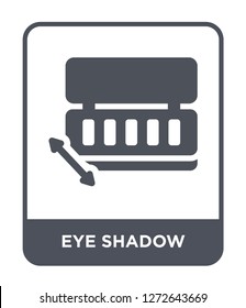 eye shadow icon vector on white background, eye shadow trendy filled icons from Beauty collection, eye shadow simple element illustration