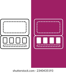 eye shadow makeup color icon