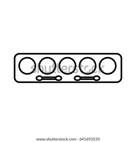 Eye shadow palette icon