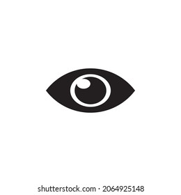 eye shape, visibility icon, sight.