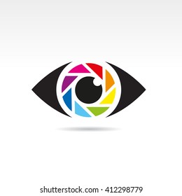 Eye shutter icon