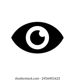  eye, sight, stare, see - vector icon