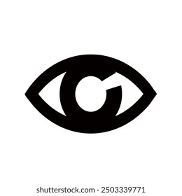 eye, sight - vector icon