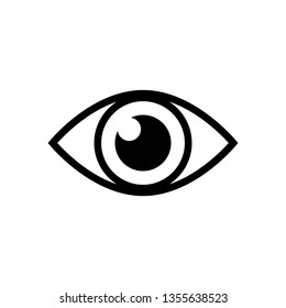 Eye sign icon