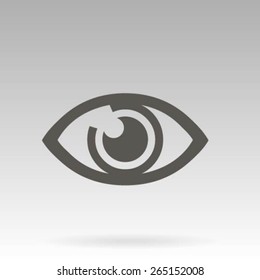 Eye sign icon