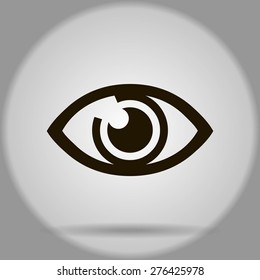 Eye sign icon