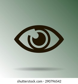 Eye sign icon