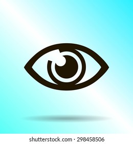 Eye sign icon